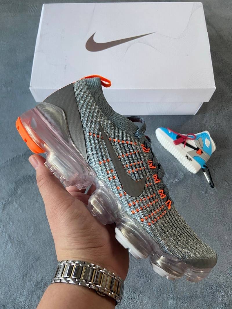 Nike Air VaporMax Flyknit 3 Aviator Grey Metallic Pewter