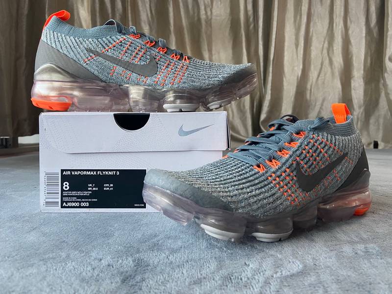 Nike Air VaporMax Flyknit 3 Aviator Grey Metallic Pewter