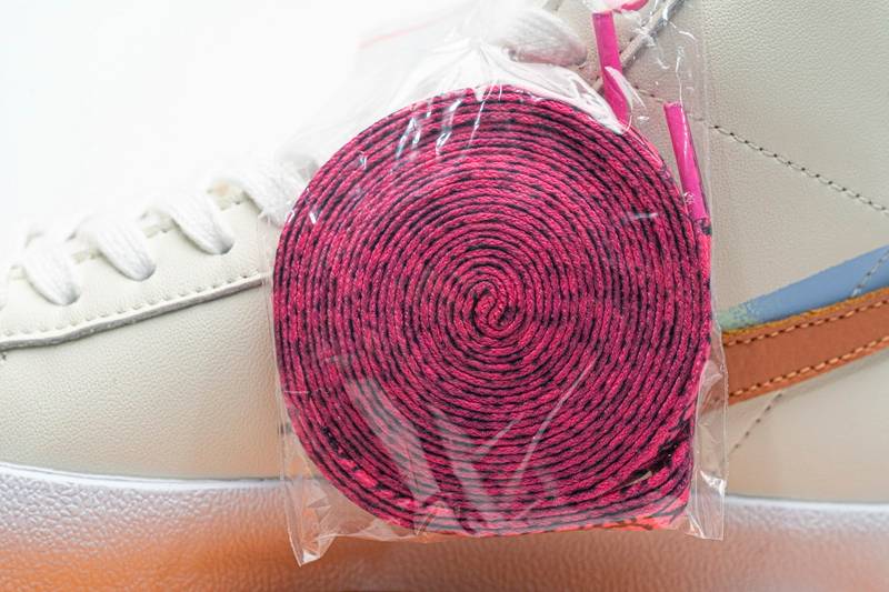 Nike Blazer Mid 77 Beige Pink Blue