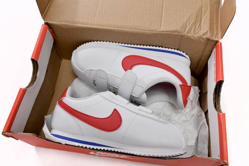 Nike Cortez Basic SL White Varsity Red(Kids)