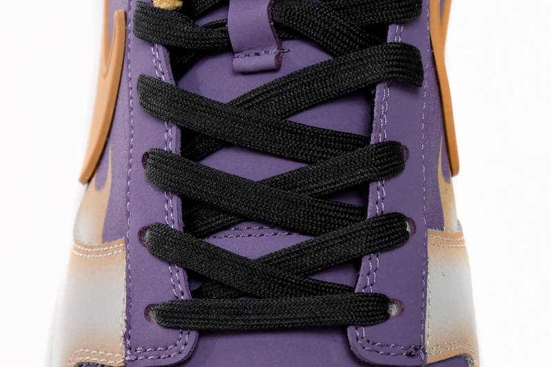 Nike Dunk Low AE86 Purple Yellow
