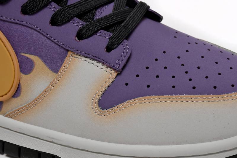 Nike Dunk Low AE86 Purple Yellow