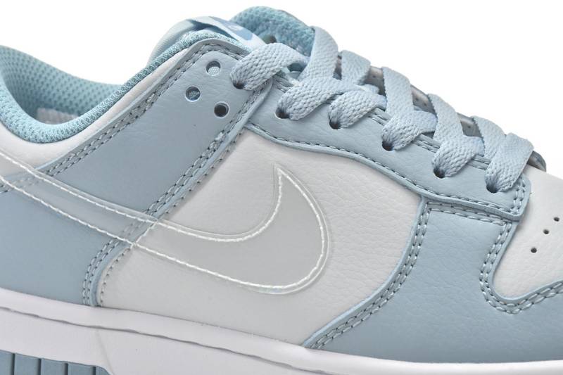 Nike Dunk Low Clear Blue Swoosh