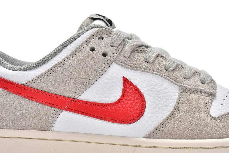 Nike Dunk Low Light Iron Ore Red Blue