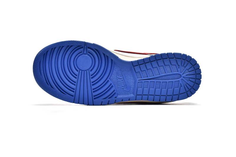 Nike Dunk Low Light Iron Ore Red Blue