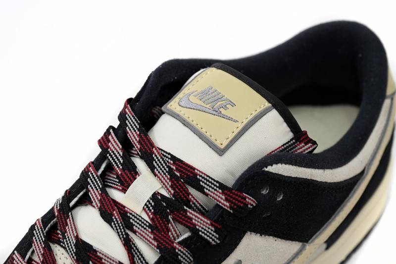 Nike Dunk Low LX Black Suede Team Gold