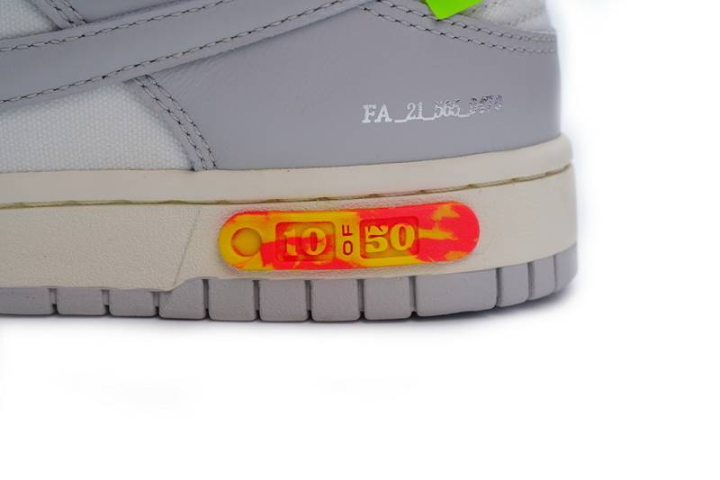 Nike Dunk Low Off-White Lot 10