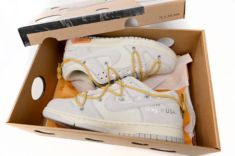 Nike Dunk Low Off-White Lot 34