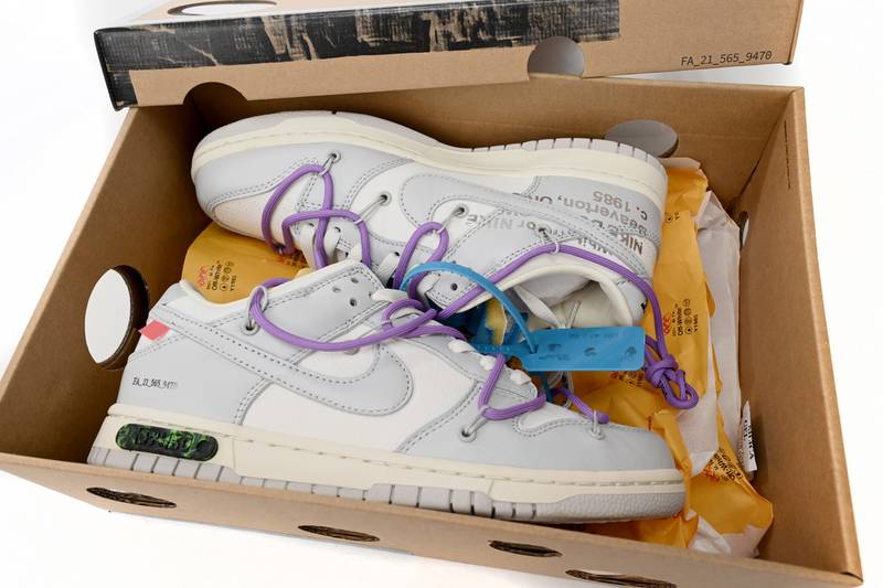 Nike Dunk Low Off-White Lot 47