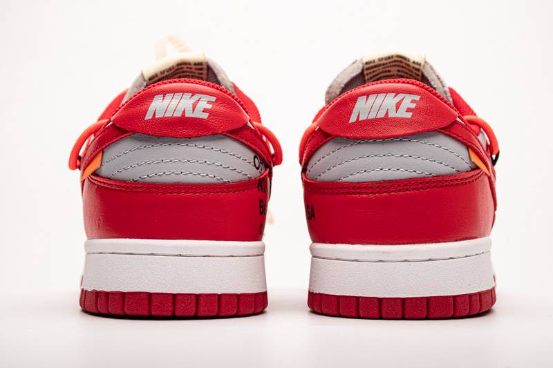 Nike Dunk Low OFF-White University Red