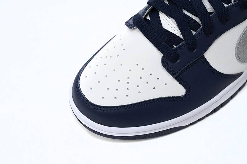 Nike Dunk Low Summit White Midnight Navy