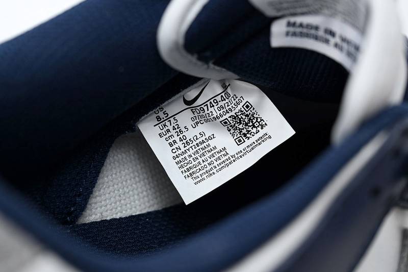 Nike Dunk Low Summit White Midnight Navy