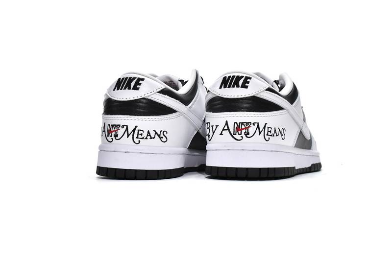 nike dunk low S*p*e black white