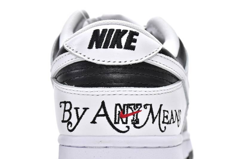 nike dunk low S*p*e black white