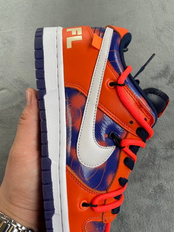 Nike Off White x Futura x Dunk Low SB UNC