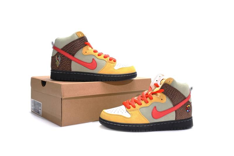 Nike SB Dunk High Color Skates Kebab and Destroy​