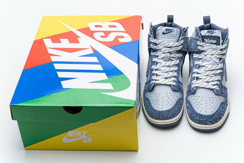 Nike SB Dunk High Pro Denim Sapphire Blue