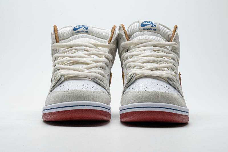 Nike SB Dunk High Sail Bright Crimson