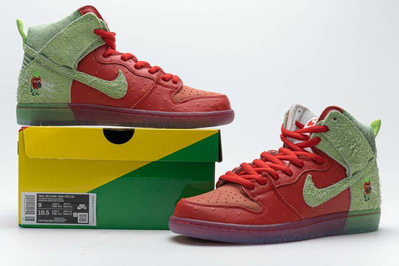 Nike SB Dunk High Strawberry Cough