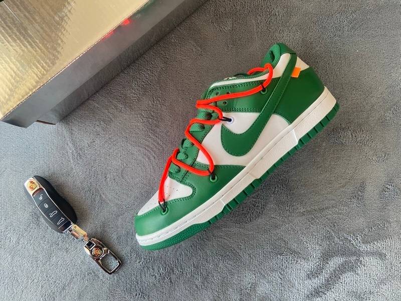 Nike SB Dunk Low Off-White Pine Green