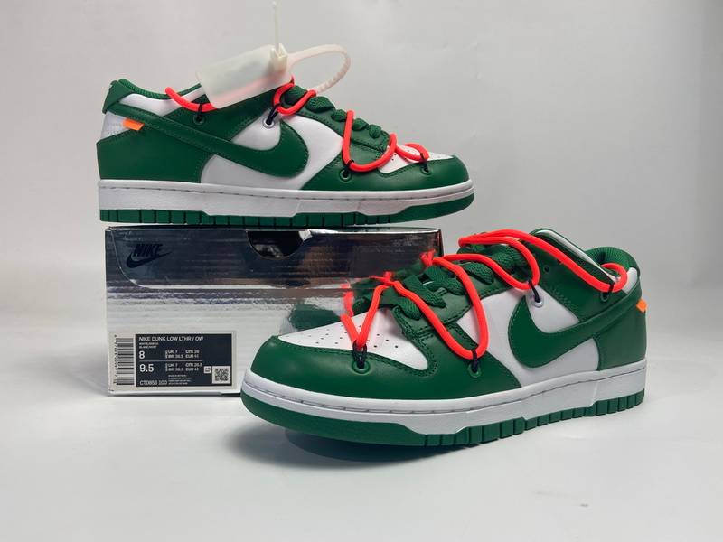 Nike SB Dunk Low Off-White Pine Green