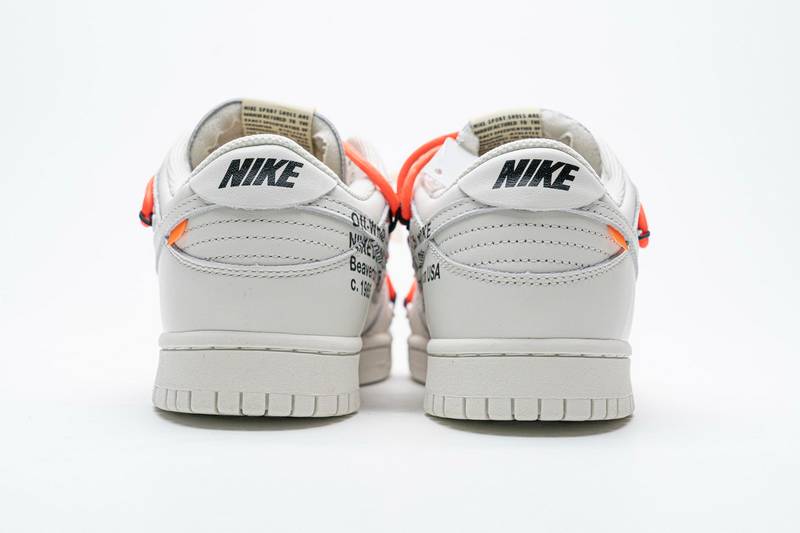 Nike SB Dunk Low OFF-White White Black Orange