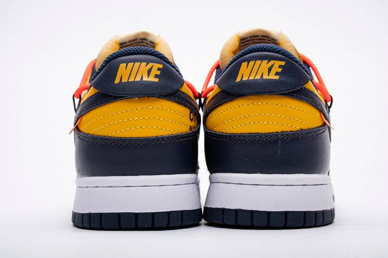 Nike SB Dunk Low Off-White White Michigan