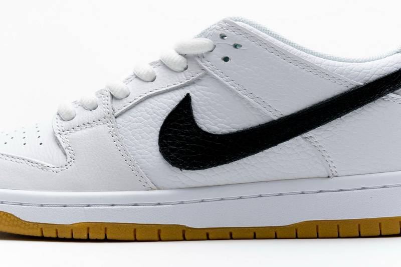 Nike SB Dunk Low Orange Label White Black