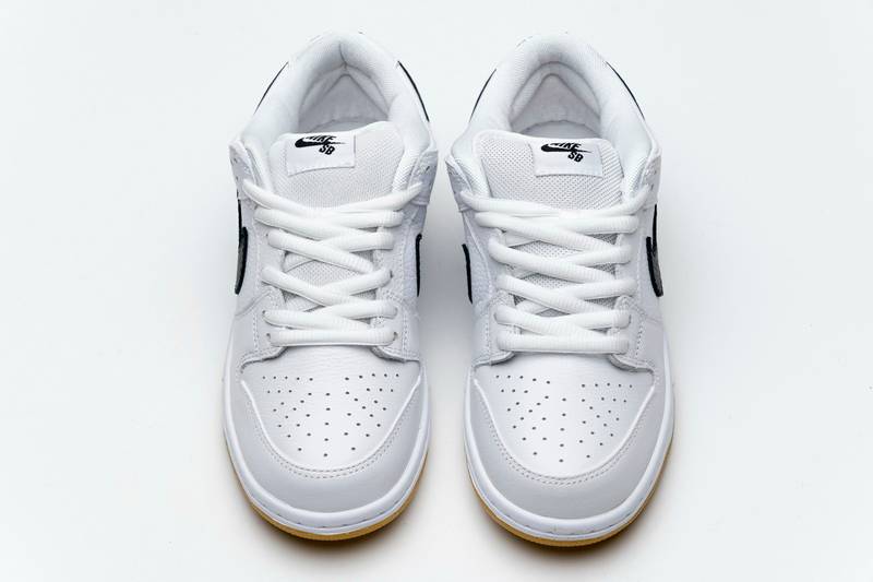 Nike SB Dunk Low Orange Label White Black