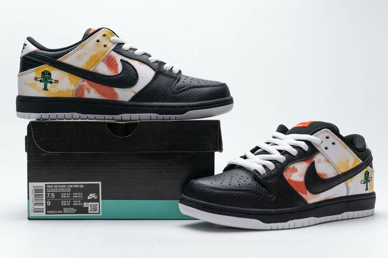 Nike SB Dunk Low Raygun Tie-Dye Black