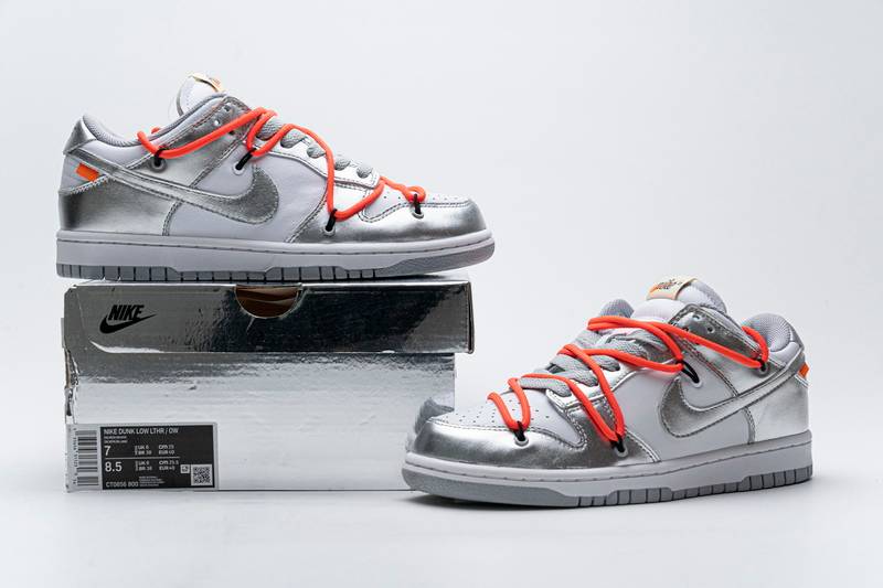 Nike SB Dunk Low Silver White