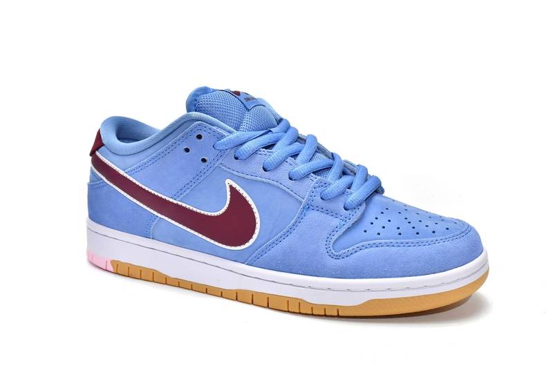 Nike SB Dunk Low Valour Blue Team Maroon