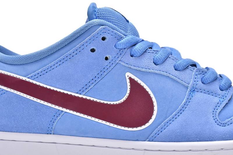 Nike SB Dunk Low Valour Blue Team Maroon