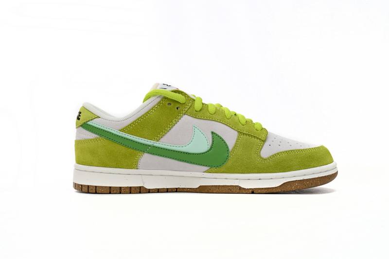 Nk SB Dunk Low “85” Gray Green Apple Double Hook