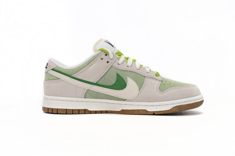 Nk SB Dunk Low “85” Gray White Green