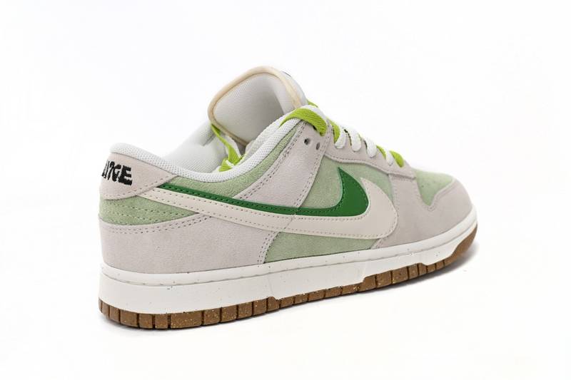 Nk SB Dunk Low “85” Gray White Green