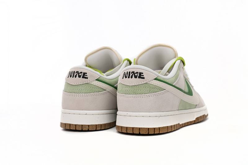 Nk SB Dunk Low “85” Gray White Green