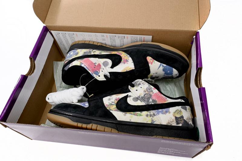 S*p*e × nike dunk low “rammellzee”