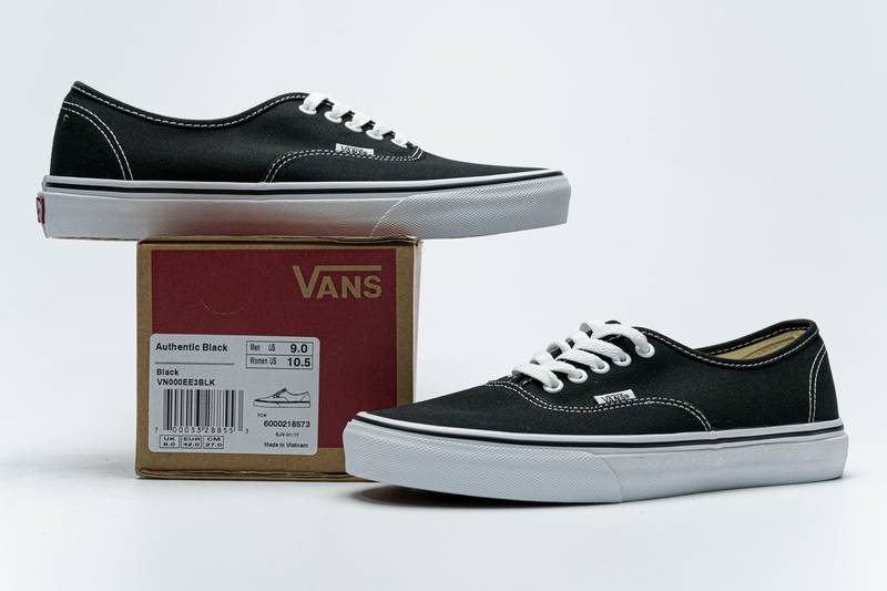 Vans Authentic Black White