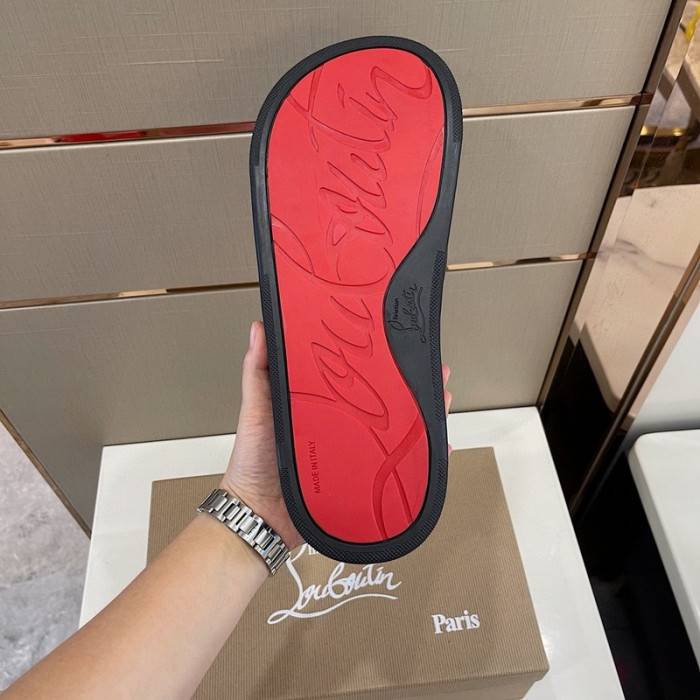 CHRIS_TIAN LOU_BOUTIN SLIPPERS