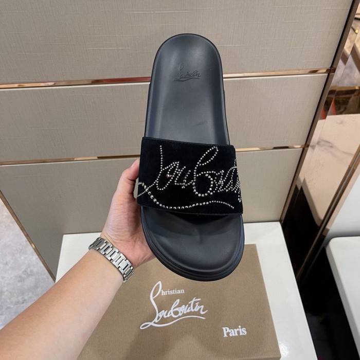 CHRIS_TIAN LOU_BOUTIN SLIPPERS