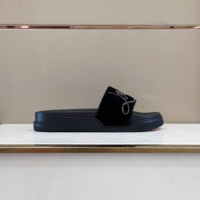 CHRIS_TIAN LOU_BOUTIN SLIPPERS