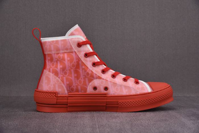 D10R B23 Oblique High Top Sneaker