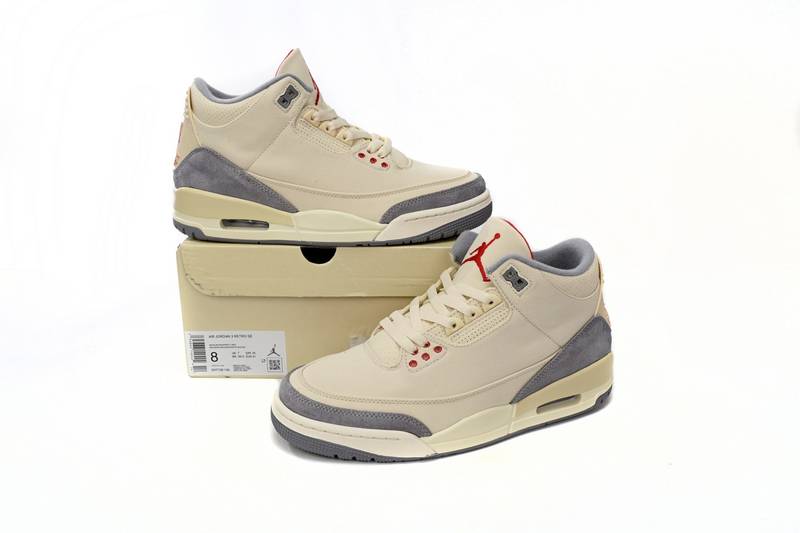 Stockxshoes Special Sale &  Air Jordan 3 “Muslin”Byssus