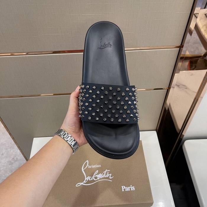 CHRIS_TIAN LOU_BOUTIN SLIPPERS