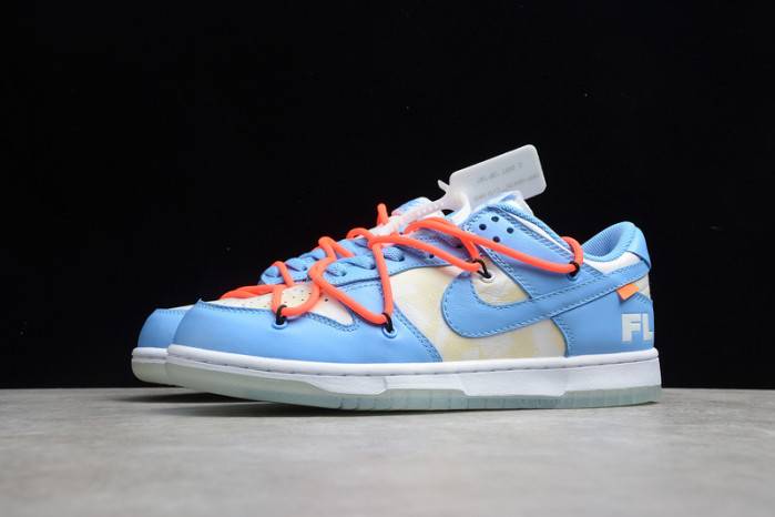 00F X NIKE DUNK LOW WHITE BLUE CT0856-403