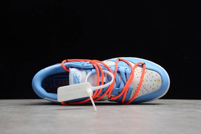 00F X NIKE DUNK LOW WHITE BLUE CT0856-403