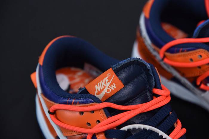 00F x Nike SB Dunk Low Orange Perple White CT0856-801
