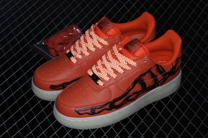 Air Force 1 Low ‘Orange Skeleton’ – Nike – CU8067-800