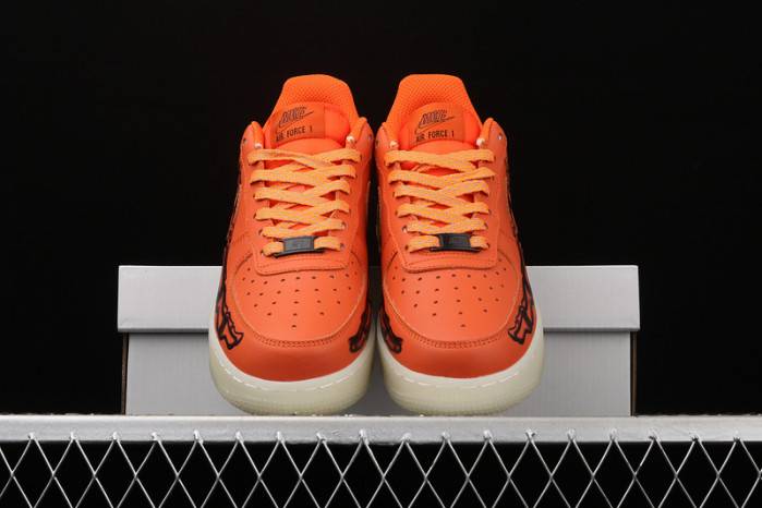 Air Force 1 Low ‘Orange Skeleton’ – Nike – CU8067-800